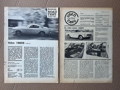 Volvo p1800s autocar - p1800s, road