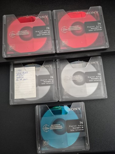 Sony minidisc minute - sony,