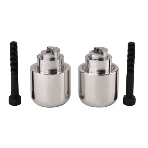 Aluminium bar end weights - aluminium,