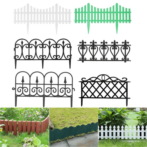 Small plastic picket fencing - small,