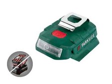 Parkside 20V Battery Adapter with LED and DIY USB Charging Sockets