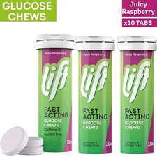 Lift Raspberry Glucose Tab 10