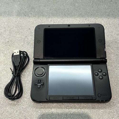 Nintendo 3ds grey black pal - nintendo, xl