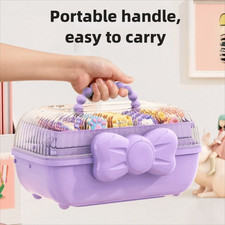 Clear Bowknot Rabbit Organizer