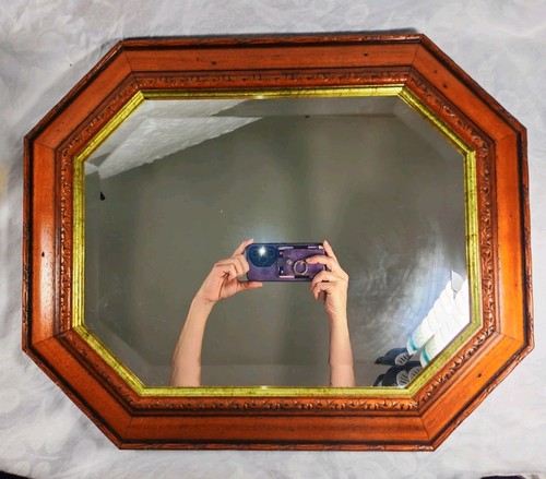 Vintage octagonal bevelled - vintage,