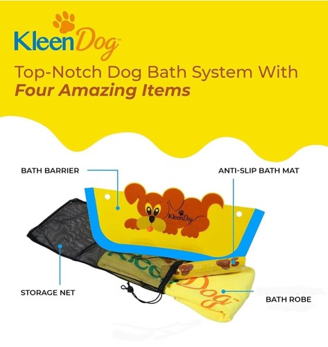 Dog bath splash - dog,