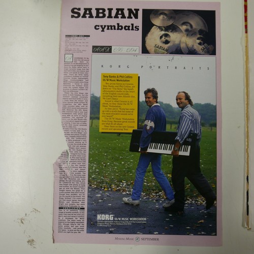 21x30cm magazine cutting - , 1992