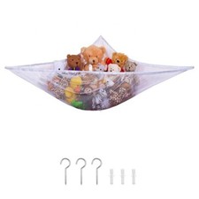 Hammock Toy Net Mesh Teddy Bedroom Soft Nursery Baby Large Storage Cuddly Tidy