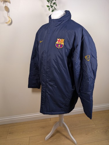 Nike jacket blue barcelona - blue, fc