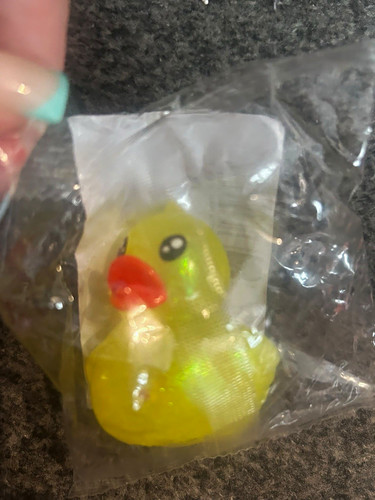Yellow squishy duck - , -vaseline