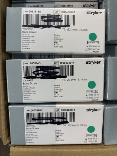 Stryker variax 3mm - 2.3mm, t6