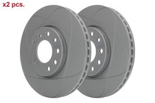 X2 PCS FRONT / REAR BRAKE DISC