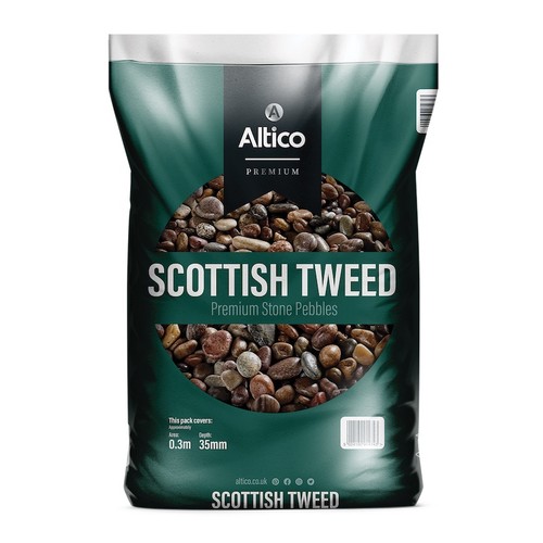 Stone chippings scottish tweed - scottish,