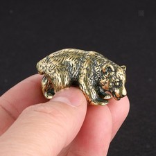 Brass Bear Ornament Tiny