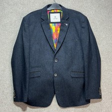 Cavani Mens Tweed Blazer 48R