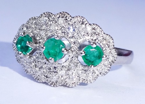 Antique style 9ct white - antique,