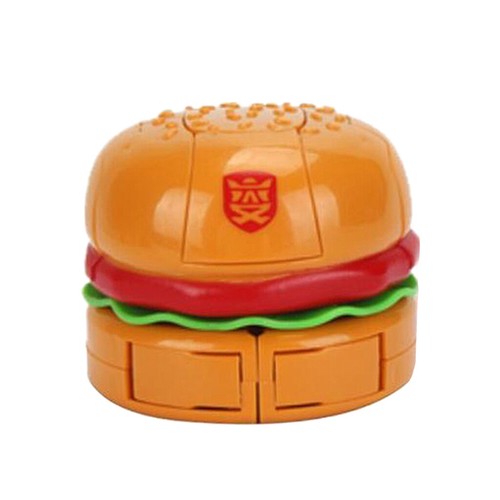 Transformer hamburger figures - hamburger,