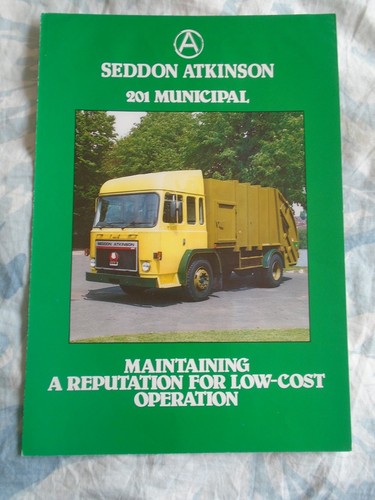Seddon atkinson 201 municipal - atkinson,