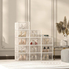 12x Stackable Foldable Boxes