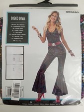 Fancy Dress Disco Diva Women's