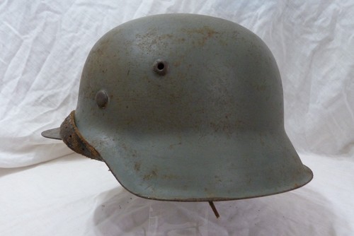 Ww2 german m42 helmet combat - ww2,