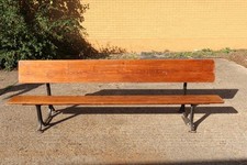 Antique Cast Iron & Wood Metamorphic Bench c1900's - Free UK Delivery*?