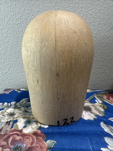 Vintage wooden millinery hat - vintage,