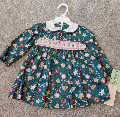 Nwt bonnie jean - bonnie, smocked
