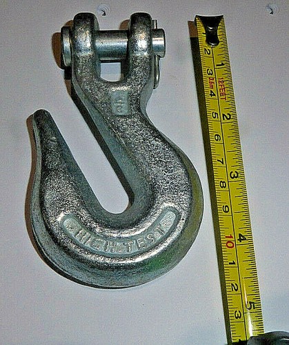 Clevis grab hook - 3/8",