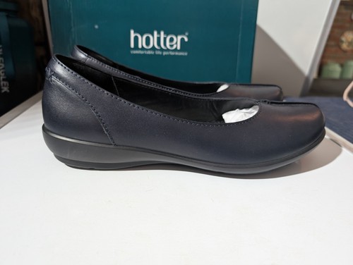 Hotter navy robyn ladies - hotter, shoes