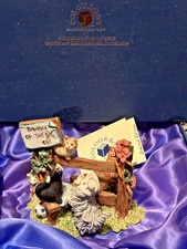 Peter Fagan Colour Box Beware Of The Cat HSL02 Home Sweet Home Cat Boxed Ltd Ed