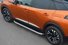 Aluminium Side Steps Bars Running Boards To Fit Peugeot 2008 (2020+)