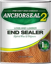 Anchorseal 2 Green Wood Sealer Quart New & Improve Protects Against End Grai