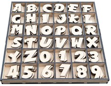 CRAFT Wooden Letters Numbers