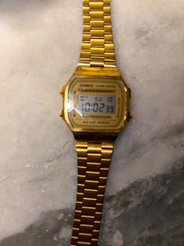 Casio a160 illuminator gold - a160,