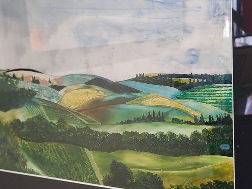 Original tuscan landscape - original,