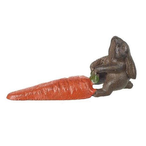 Cast iron rabbit with - iron,