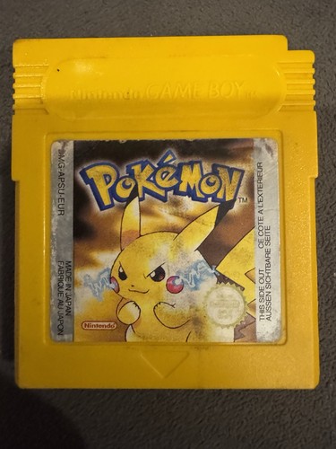 Pokemon yellow nintendo game - nintendo,