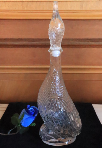Vintage empoli clear glass - vintage,