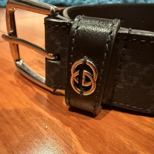 Gucci belt with - interlocking, g