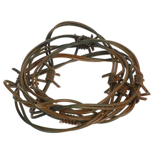 Fake rusted barbed - fake,