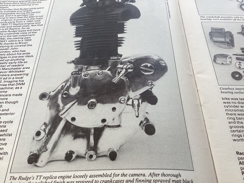 Rudge engine gearbox - engine,