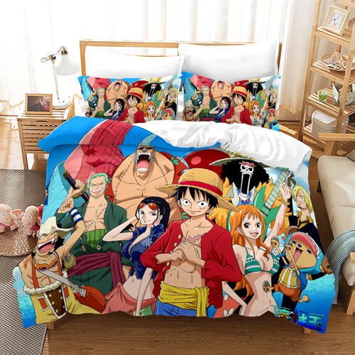 07pirate anime duvet cover set - cover,