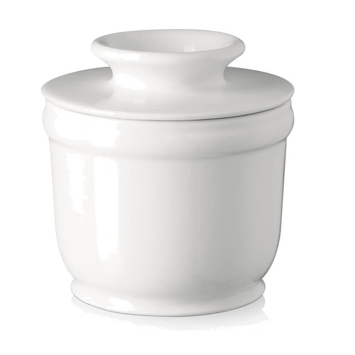 Porcelain butter crock - porcelain,