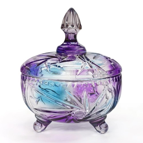 Purple grey multicolor glass - grey,