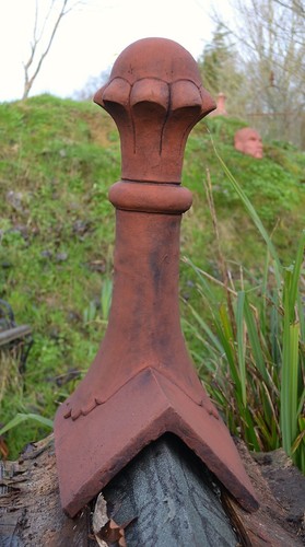 Victorian ball roof finial - ball,