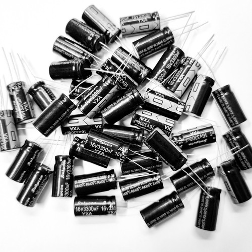 Rubycon capacitor 16v 3300uf - capacitor,