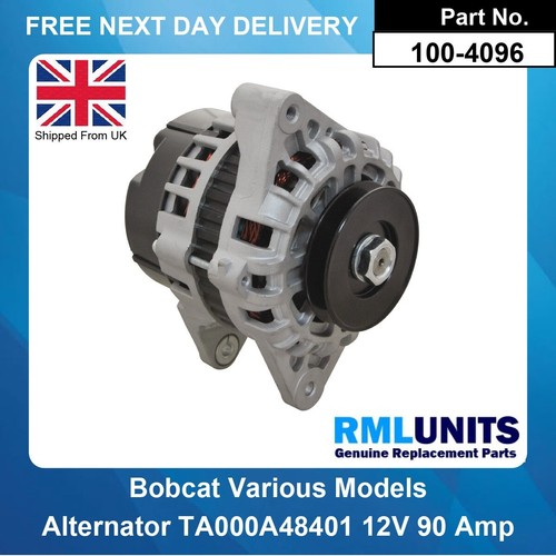Alternator for bobcat skid - alternator,