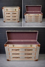 🔥 Industrial Steamer Trunk