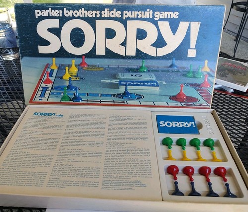 Vintage sorry board game - vintage,